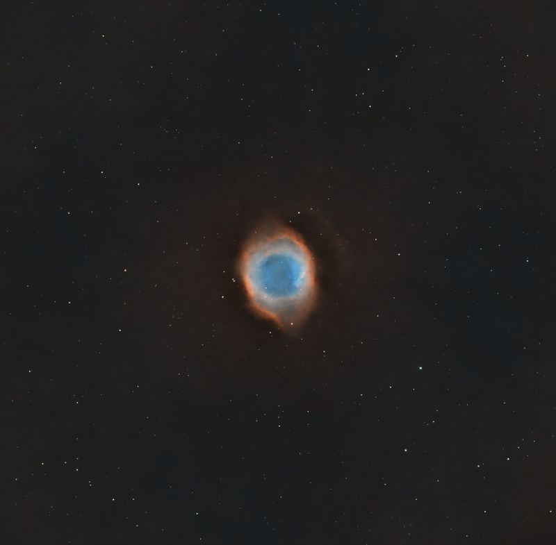 Helix Nebula, photographed by Hari Krishna Malladi.